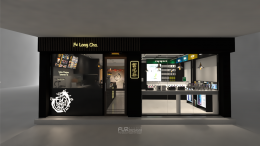 ออกแบบ ผลิต และติดตั้งร้าน : ร้าน Fu Long Cha & Mobile Phone หน้าอัสสัมธนบุรี กทม.